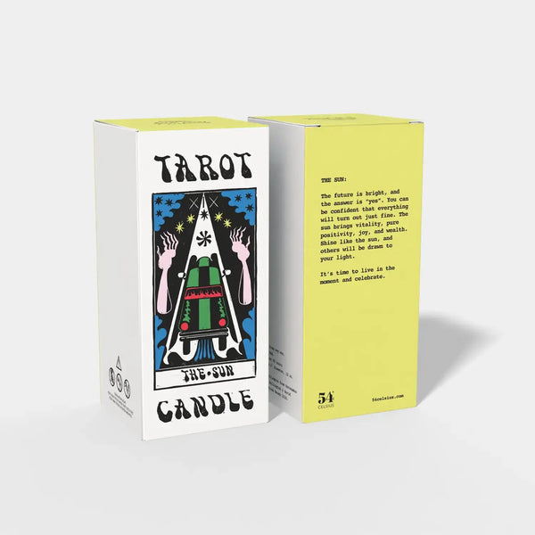 The Sun Tarot Candle