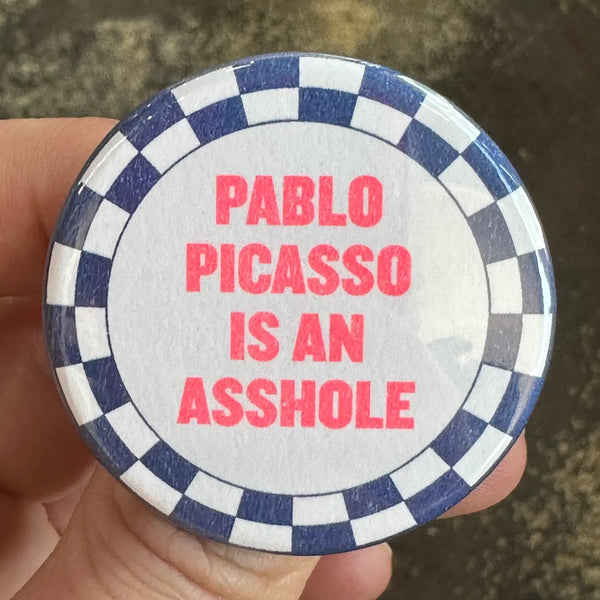 Pablo Picasso Button, World Famous Original