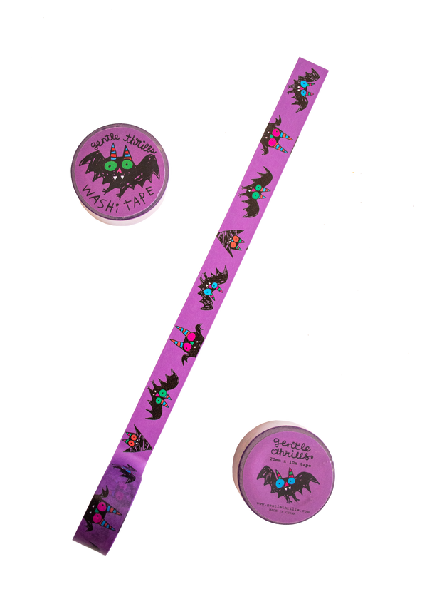 Bats Washi Tape, Gentle Thrills