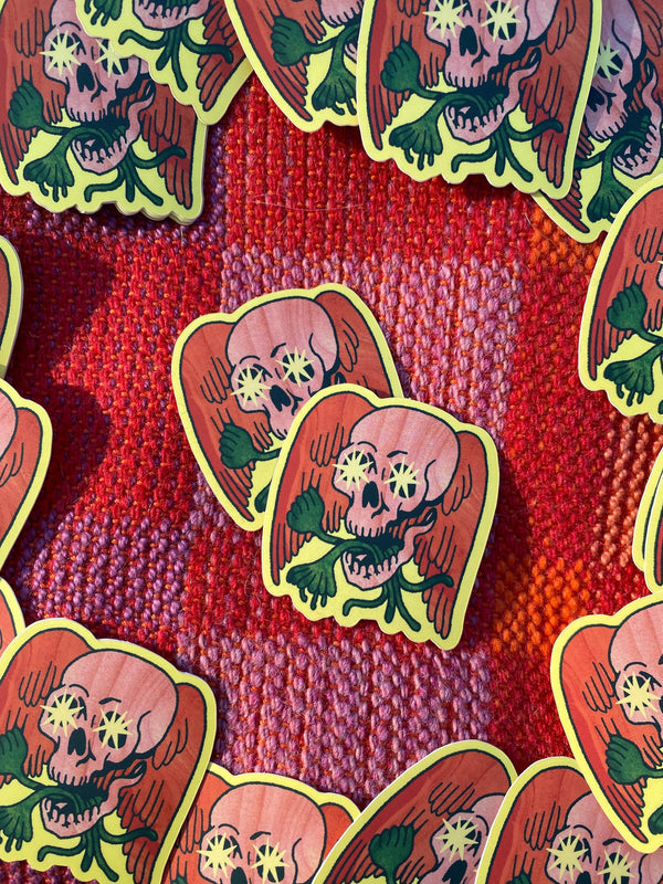 Skull Sticker