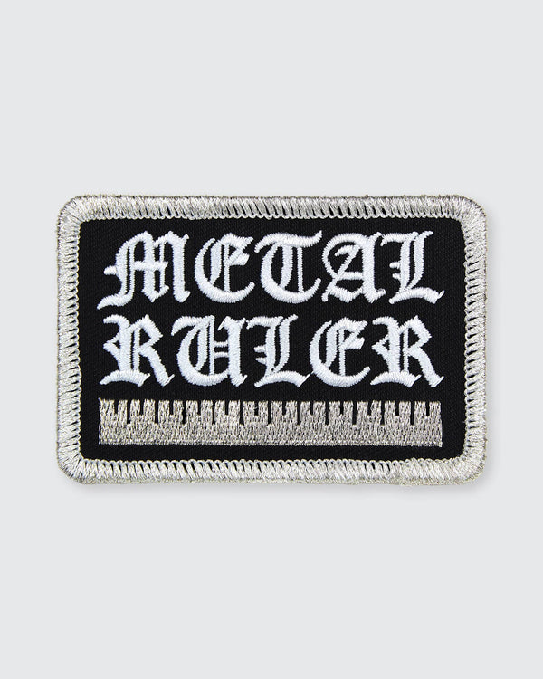 Metal Ruler Patch, Pin Museum