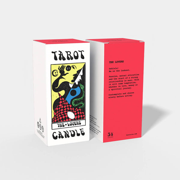 Lovers Tarot Candle