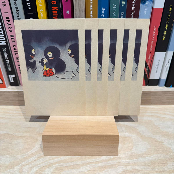 Postcard - Vintage Cartoon Ghost Yokai Illustration