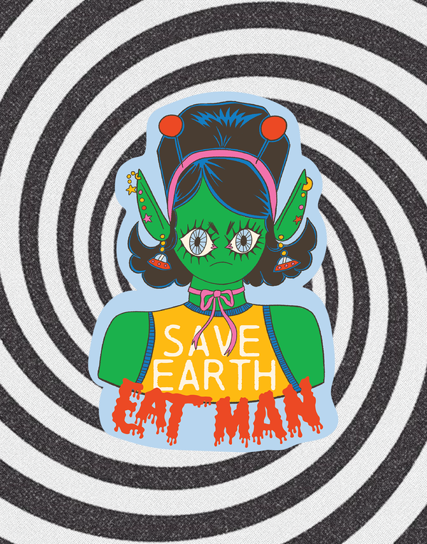 Save Earth Vinyl Sticker