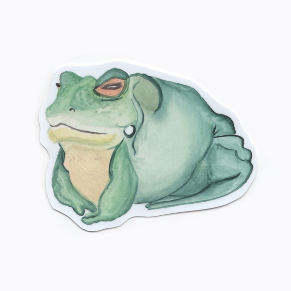 Watercolor Frog Stickers