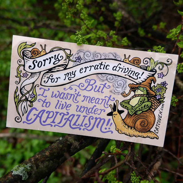 Capitalism Bumper Sticker