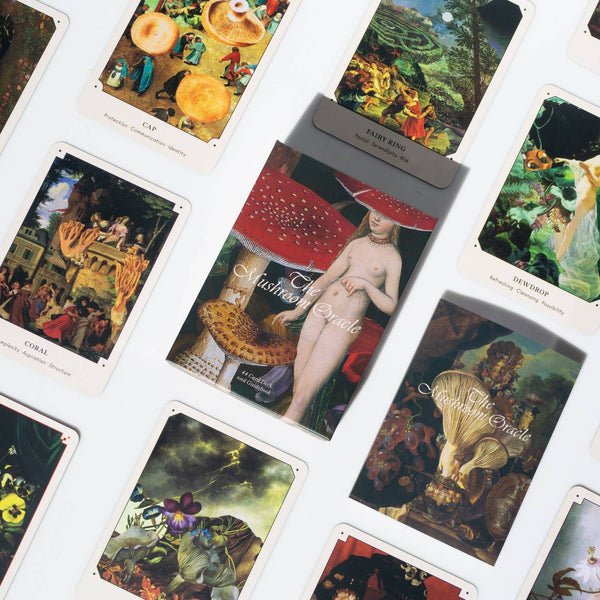 The Mushroom Oracle: 44 Card Deck and Guidebook, Broccoli