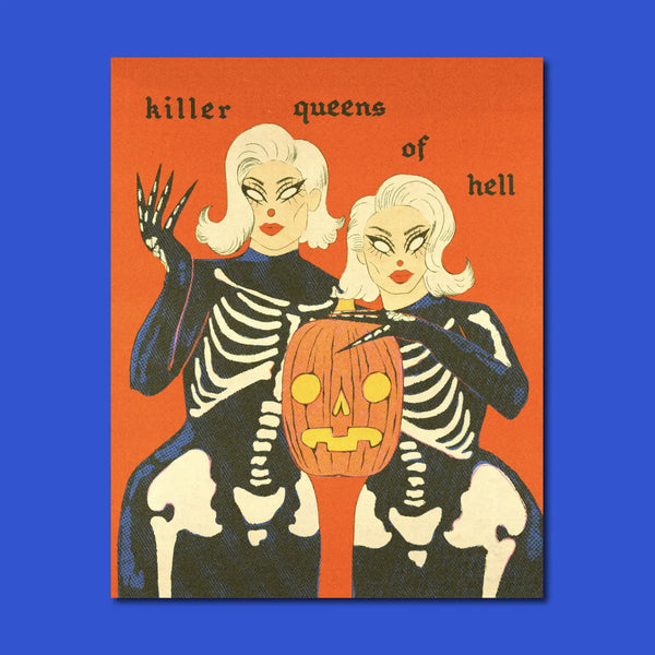 Killer Queens Art Print, Soft Rat Studio