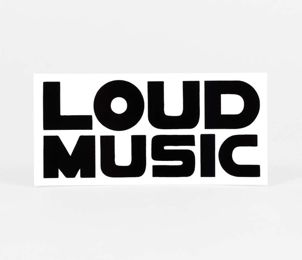 Loud Music Sticker
